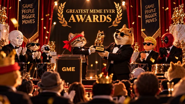 Memes Build Legends — original GME meme artwork