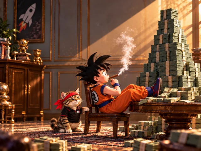 The Money Room — original GME meme artwork